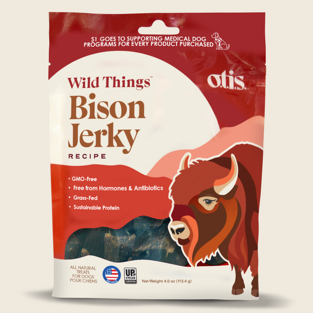 Bison Jerky | Wild Things Dog Treats