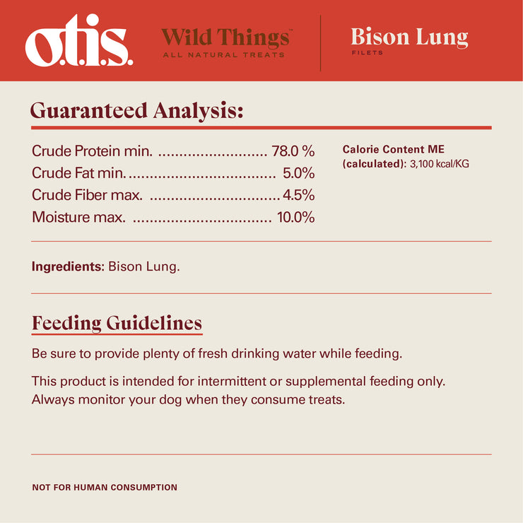 Bison Lung | Wild Things  Filets